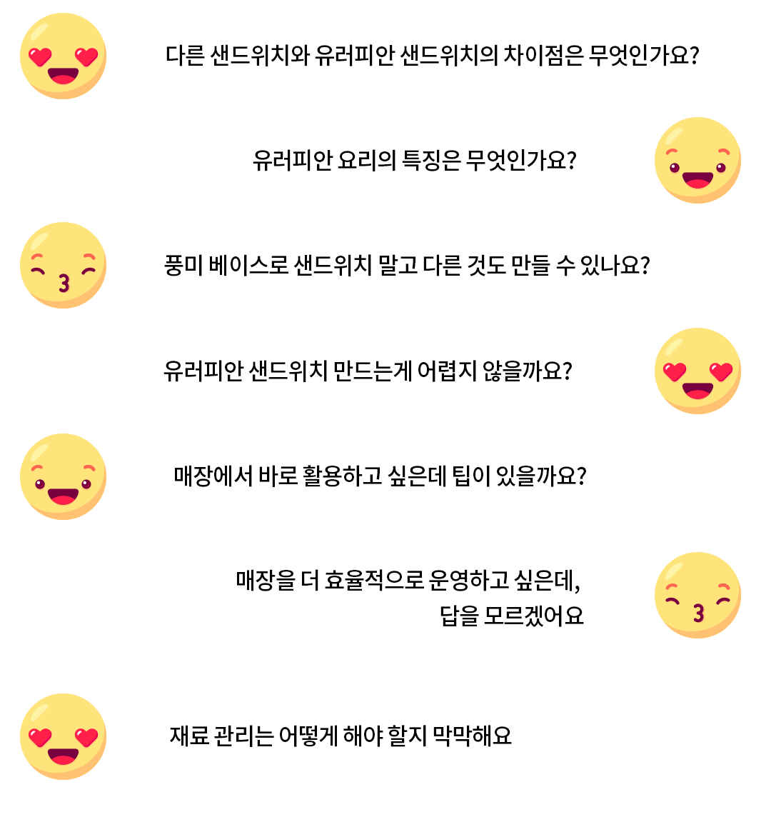 자문자답 이미지